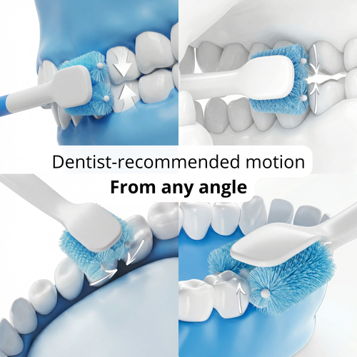 Brosse à Dents Électrique – Double Rotation Intelligente