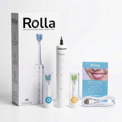 Double Rotation Toothbrush Heads (x3) – Optimal Cleaning 