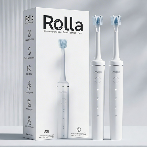 X2 Brosse à Dents Double Rotations – Nettoyage Optimal